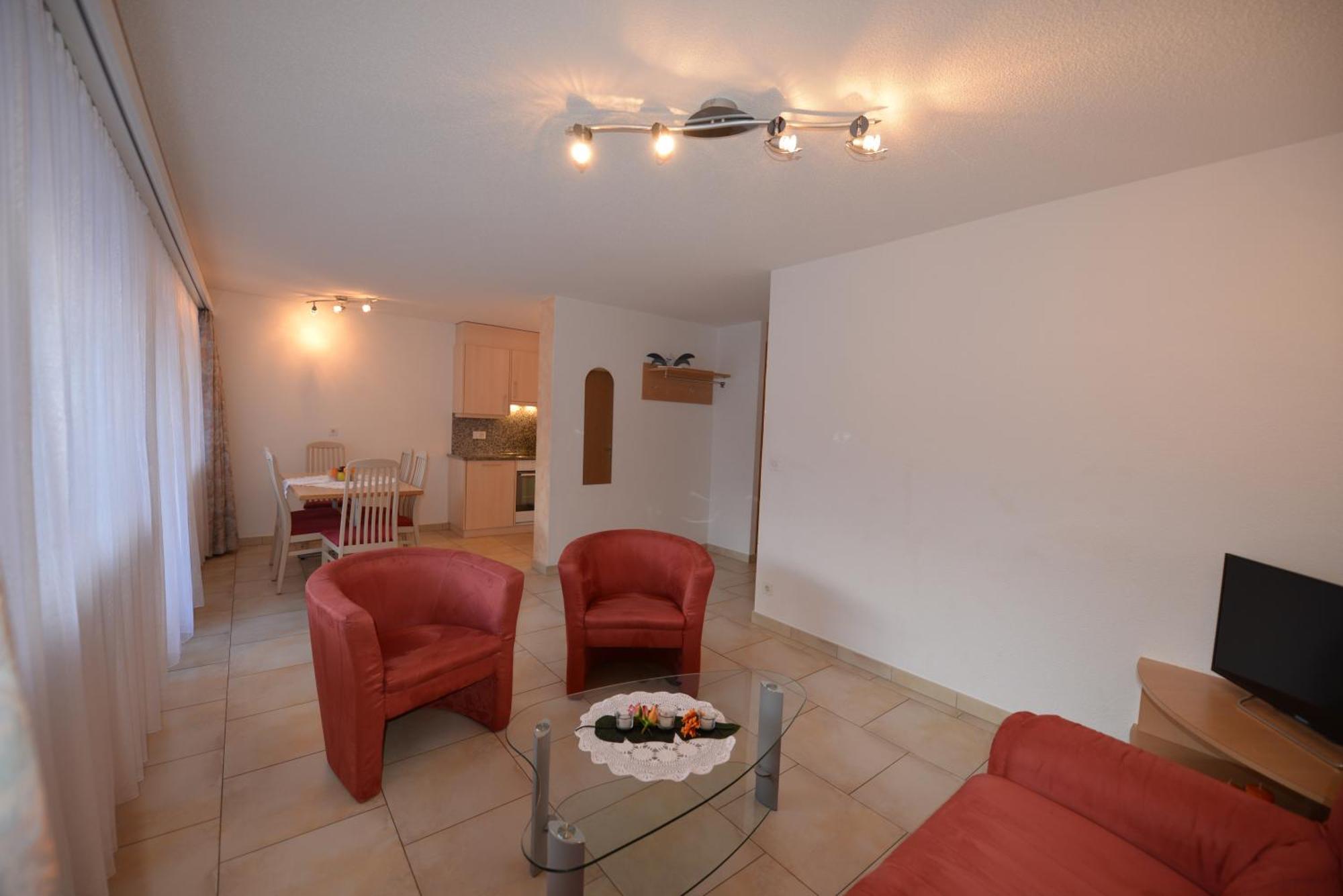 Haus Kandahar Saas Fee Pokoj fotografie