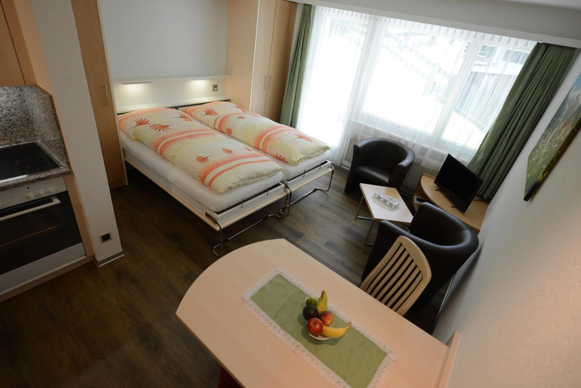 Haus Kandahar Saas Fee Pokoj fotografie