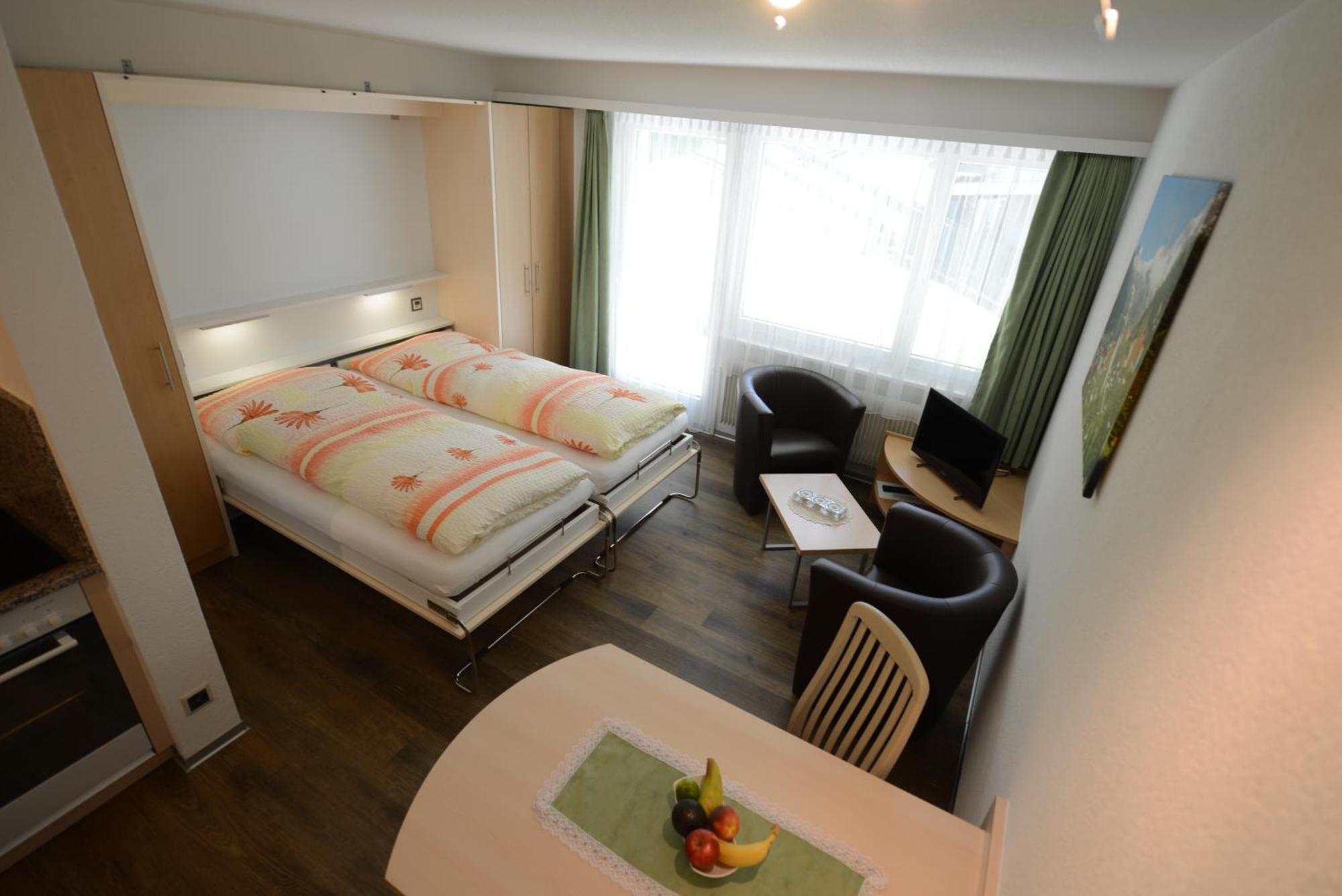 Haus Kandahar Saas Fee Pokoj fotografie