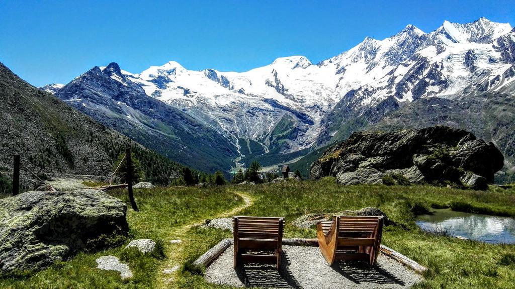 Haus Kandahar Saas Fee Exteriér fotografie